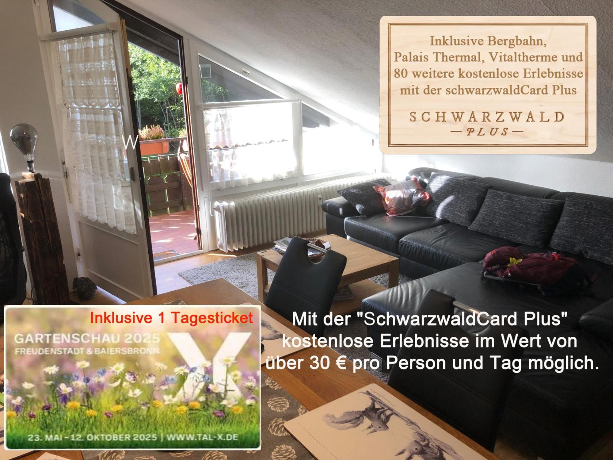 Ferienwohnung Kuckuck Auf Dem Sommerberg Incl Schwarzwaldcard Plus - 2 Zimmer 50Qm Bad Wildbad Exterior foto